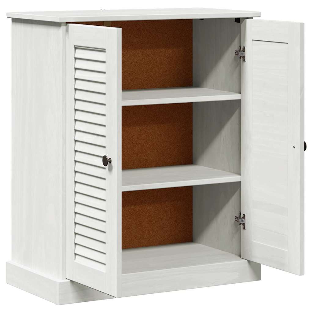 Badezimmer Schrank mit Speicher VIGO Weiß 67,5 x 34 x 80 cm
