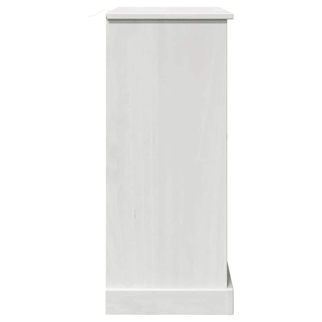 Badezimmer Schrank mit Speicher VIGO Weiß 67,5 x 34 x 80 cm