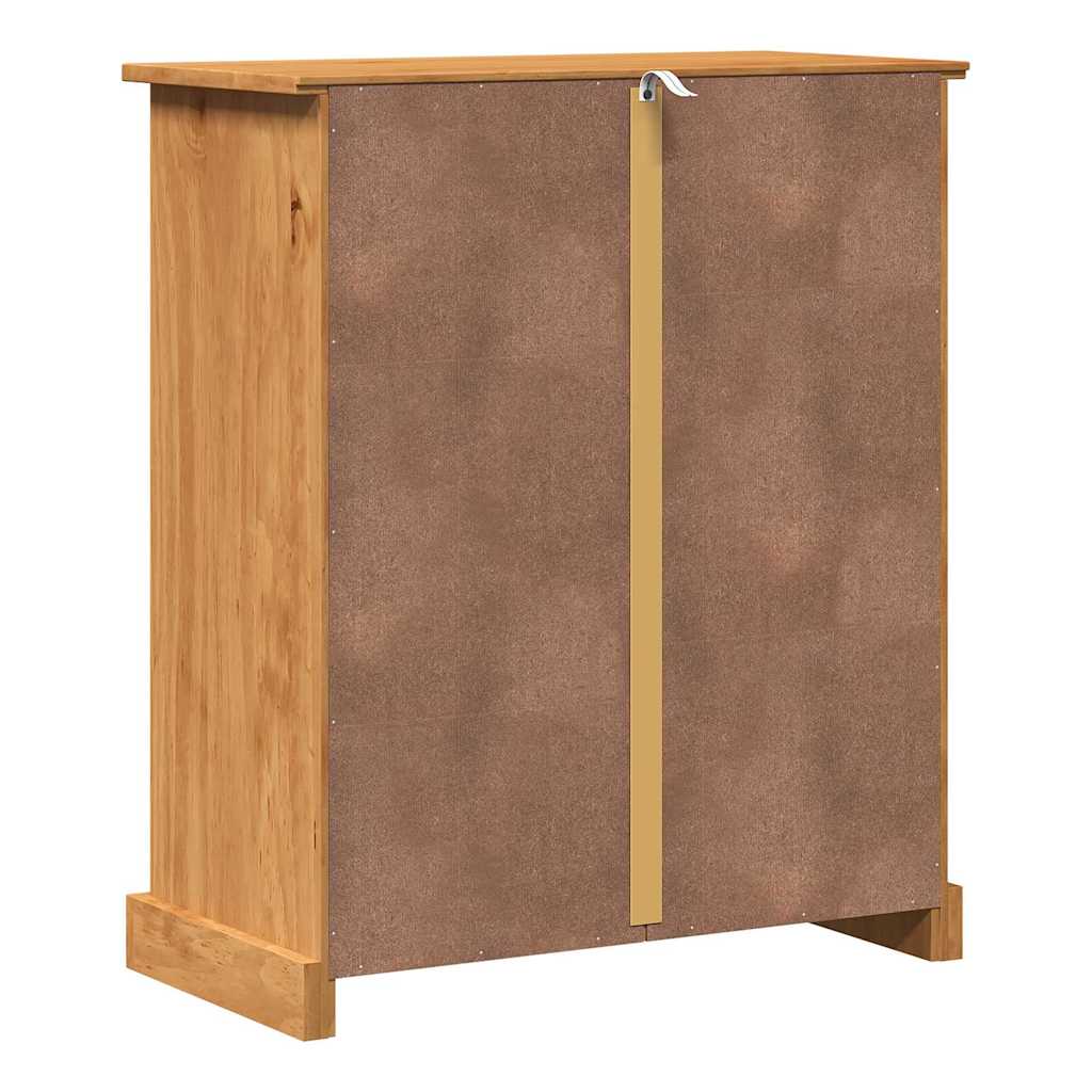 Badezimmer Schrank VIGO Honigbraun 67,5 x 34 x 80 cm