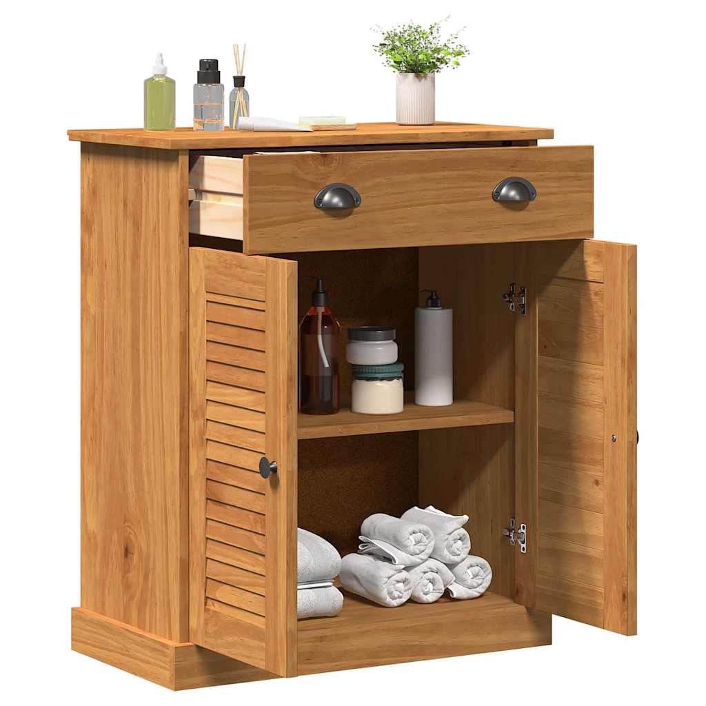 Badezimmer Schrank VIGO Honigbraun 67,5 x 34 x 80 cm