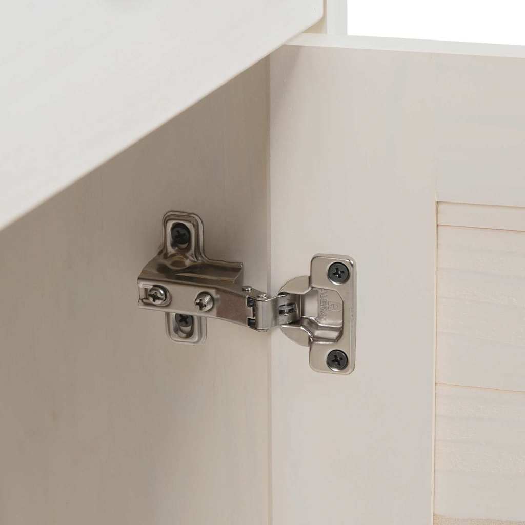 Badezimmer Schrank mit Speicher VIGO Weiß 67,5 x 34 x 80 cm