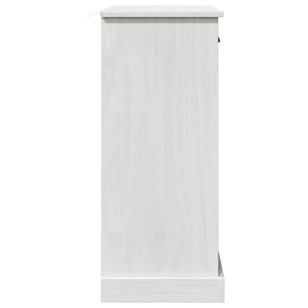 Badezimmer Schrank mit Speicher VIGO Weiß 67,5 x 34 x 80 cm