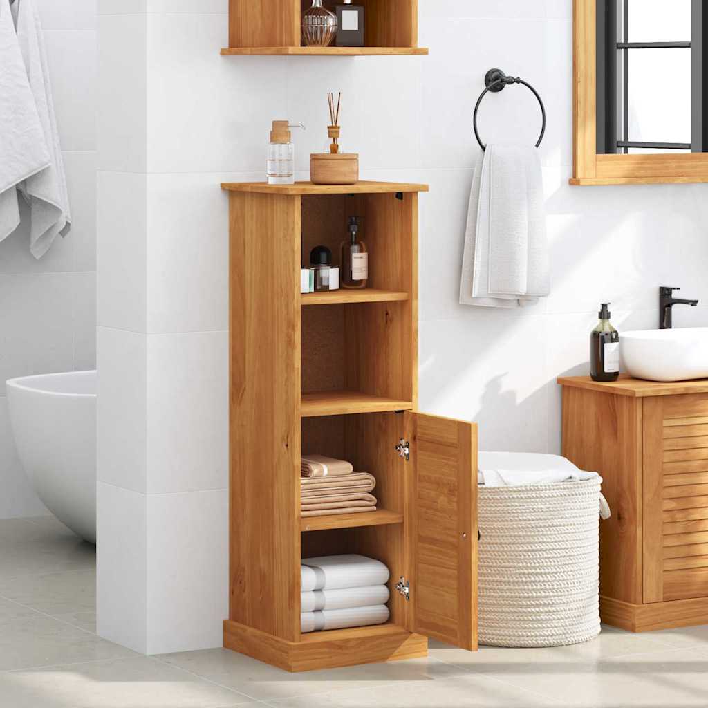 Badezimmer Schrank VIGO Honigbraun 37 x 34 x 110 cm