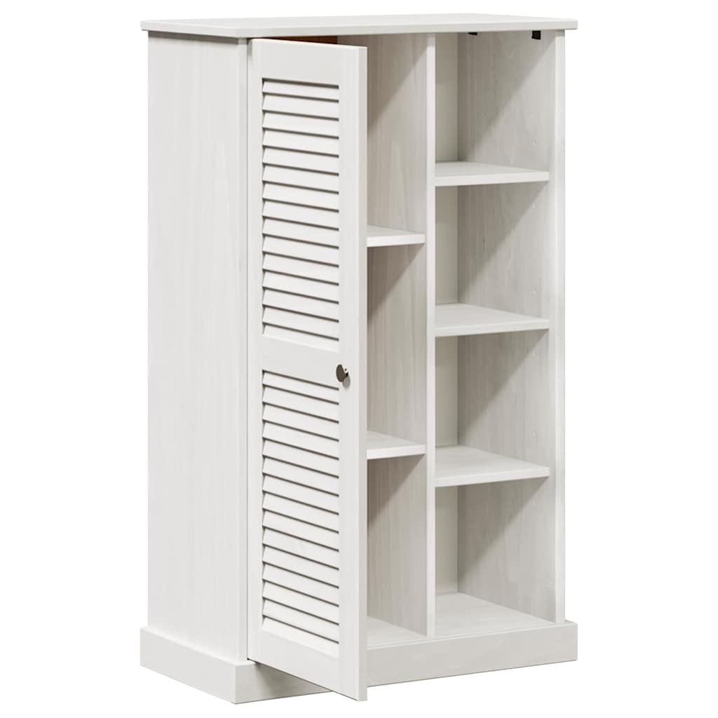 Badezimmer Schrank mit Speicher VIGO Weiß 67,5 x 34 x 110 cm