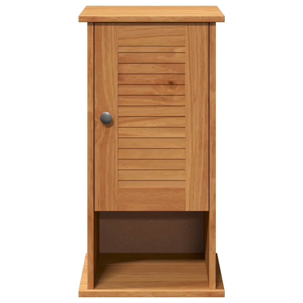 Wandmontierter Badezimmerschrank mit Speicher VIGO Honigbraun