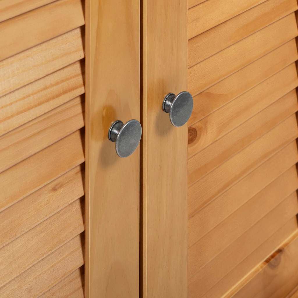 Wandmontierter Badezimmerschrank Wandmontiert VIGO Honigbraun