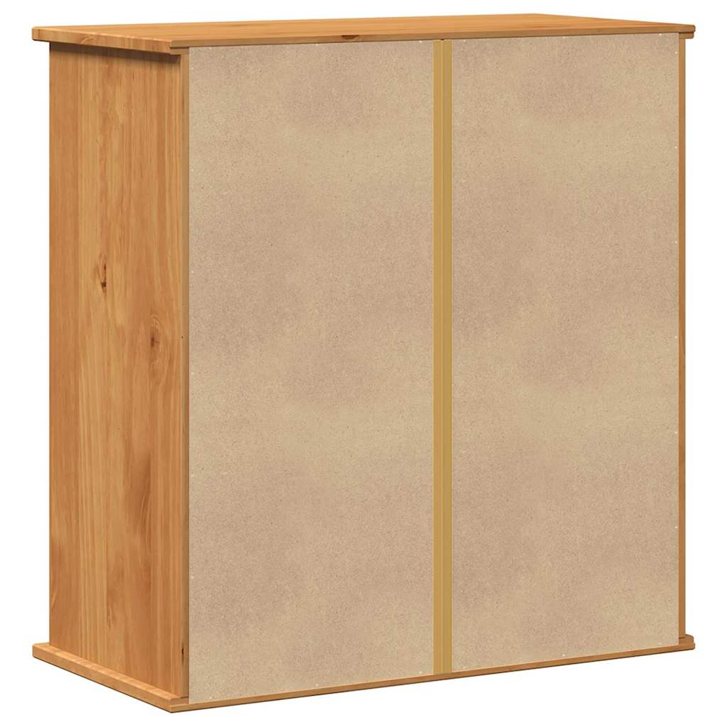 Wandmontierter Badezimmerschrank Wandmontiert VIGO Honigbraun