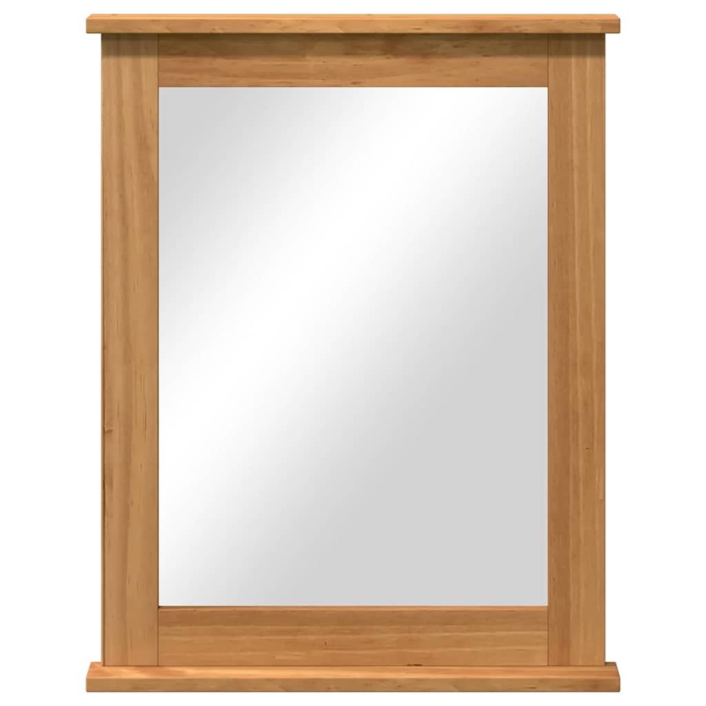 Spiegel VIGO Honigbraun 55,5 x 5 x 70 cm Massivholz Kiefer