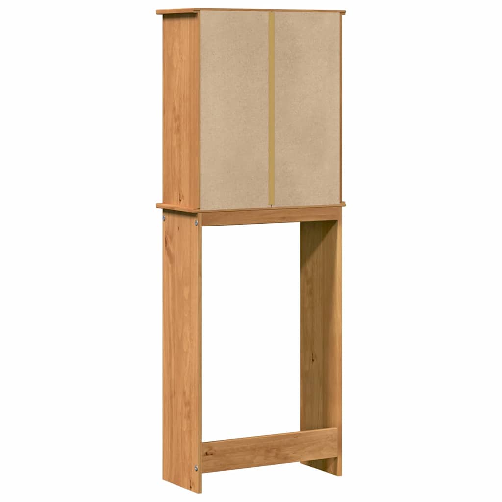 WC-Schränke VIGO Honigbraun 60 x 27 x 161 cm Massivholz Kiefer