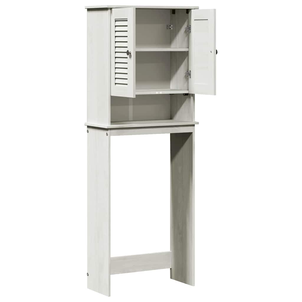 WC-Schränke VIGO Weiß 60 x 27 x 161 cm Massivholz Kiefer