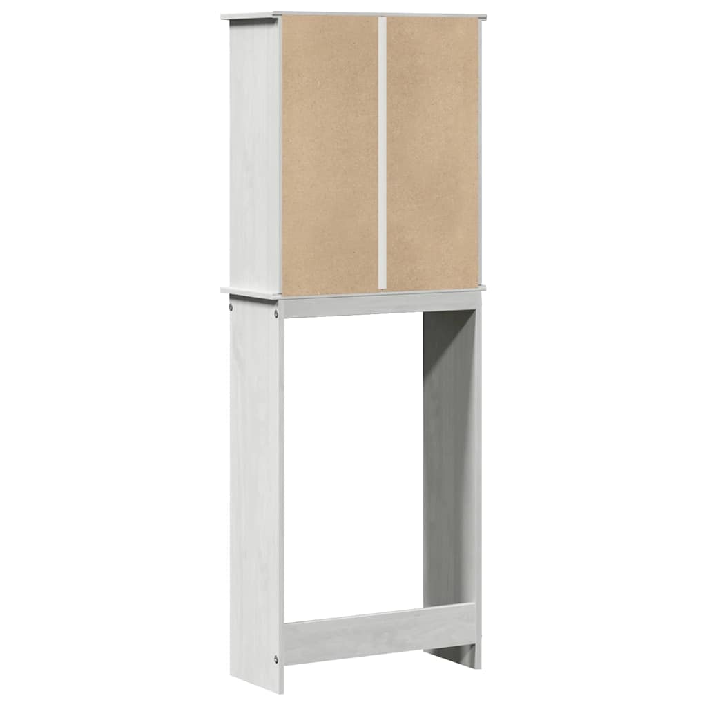 WC-Schränke VIGO Weiß 60 x 27 x 161 cm Massivholz Kiefer