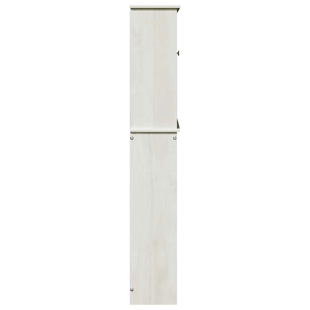 WC-Schränke VIGO Weiß 60 x 27 x 161 cm Massivholz Kiefer