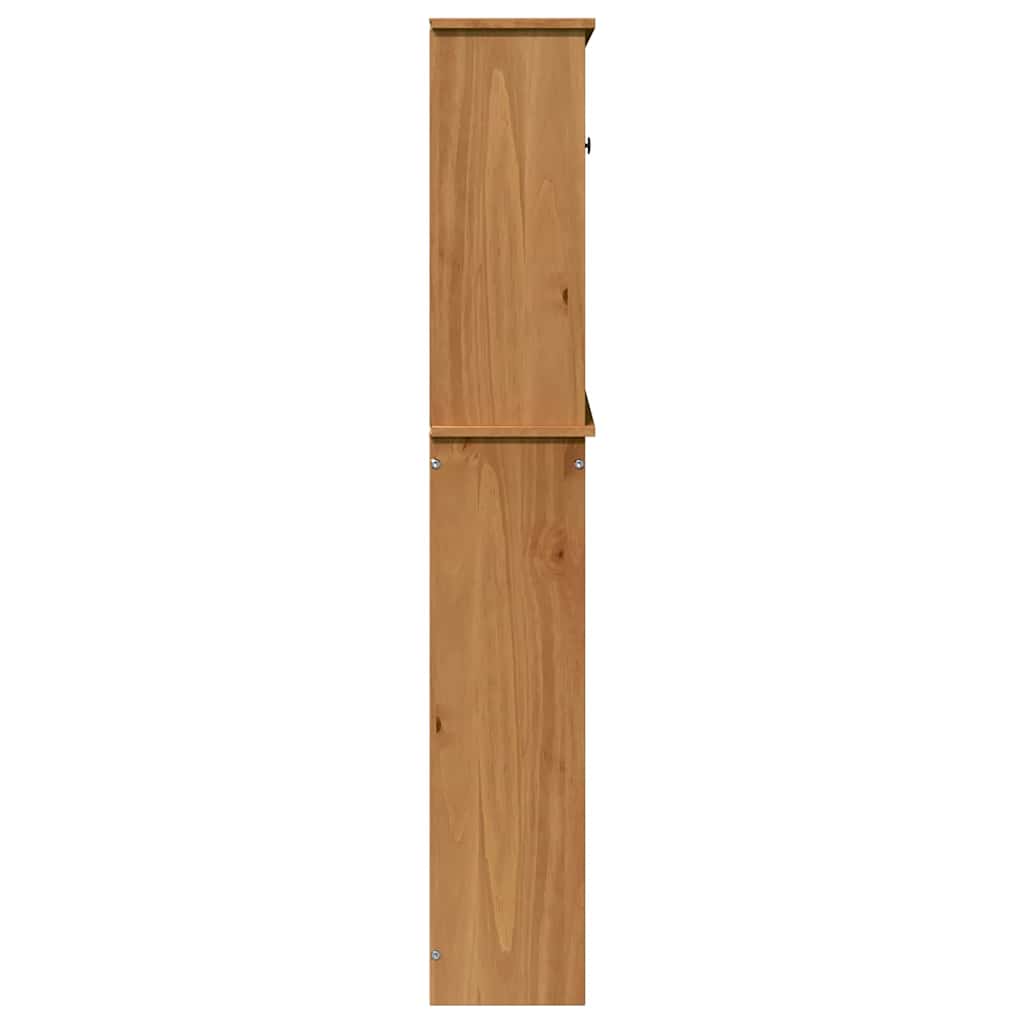 Waschmaschinen-Schrank VIGO Honigbraun 72,5 x 27 x 161 cm