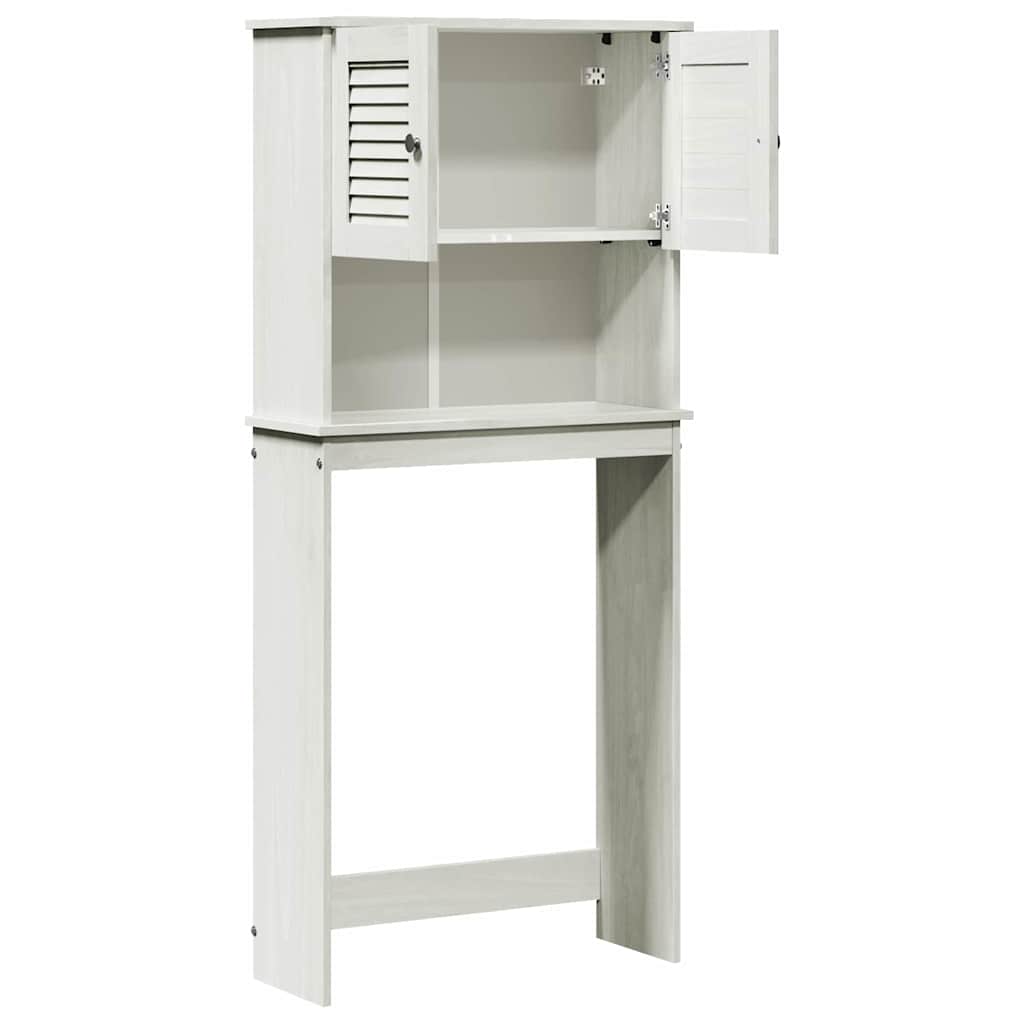 Waschmaschinen-Schrank mit Regal VIGO Weiß 72,5 x 27 x 161 cm