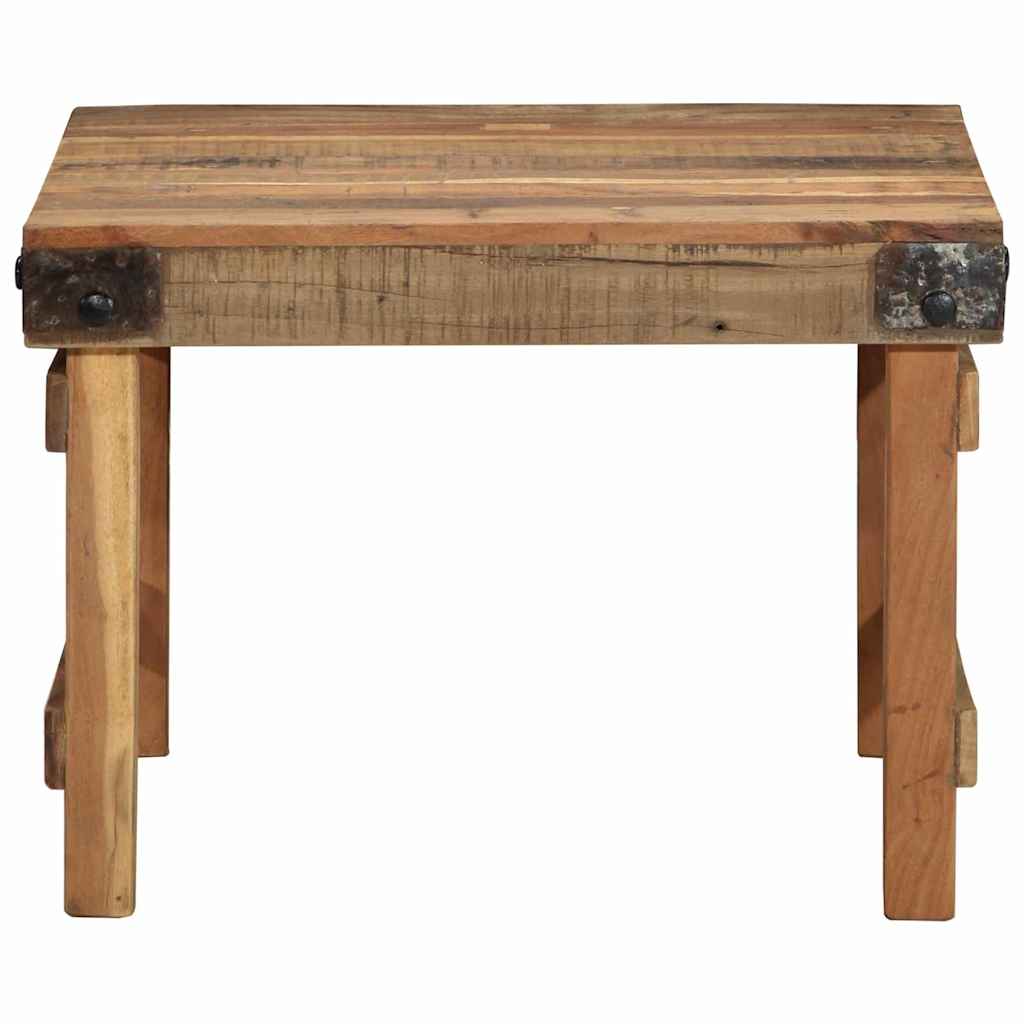 Couchtisch Braun 60 x 55 x 40 cm recyceltes Massivholz