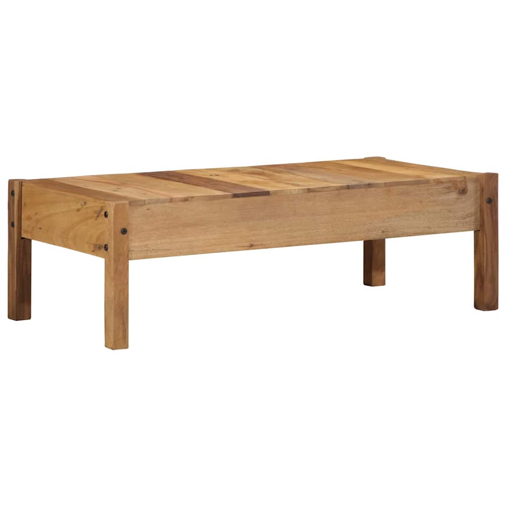 Couchtisch Braun 110 x 55 x 35 cm Massivholz Altholz