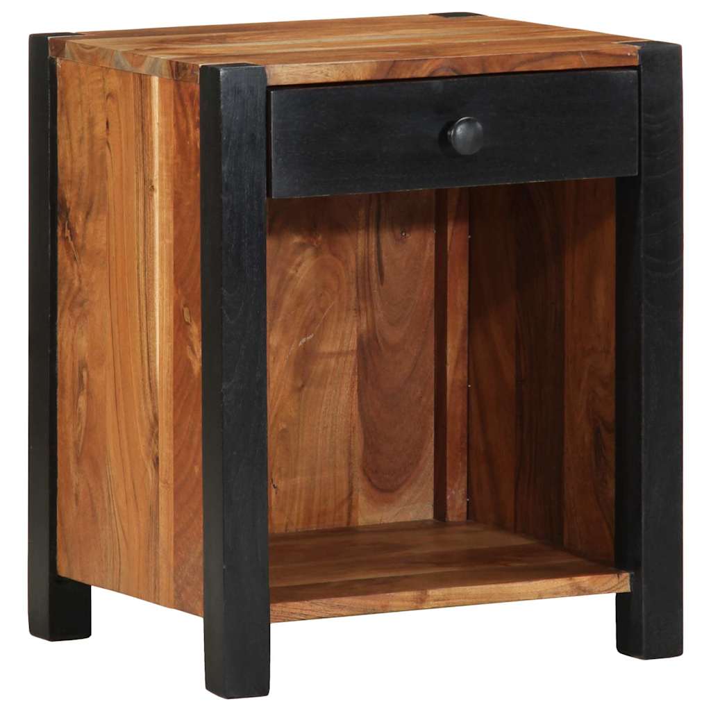 Nachttisch Braun 40 x 35 x 50 cm Akazie Massivholz