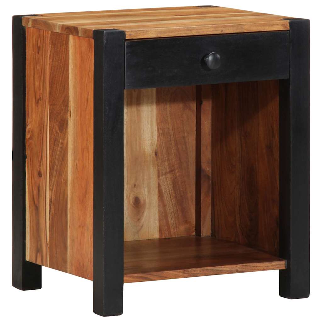 Nachttisch Braun 40 x 35 x 50 cm Akazie Massivholz