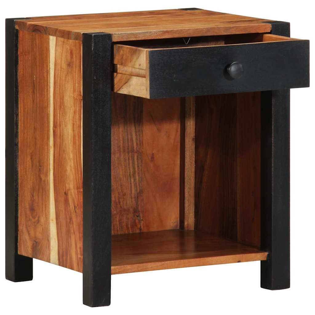 Nachttisch Braun 40 x 35 x 50 cm Akazie Massivholz