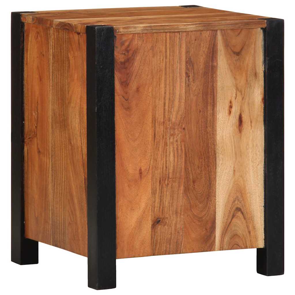 Nachttisch Braun 40 x 35 x 50 cm Akazie Massivholz