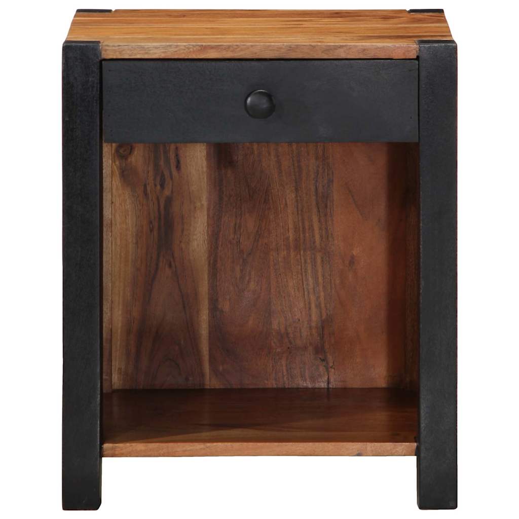 Nachttisch Braun 40 x 35 x 50 cm Akazie Massivholz