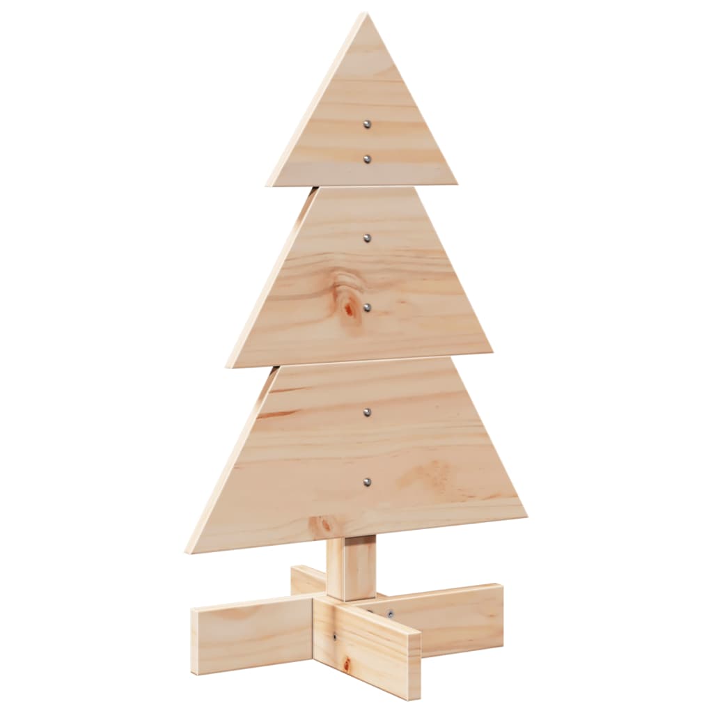 Christmas tree wood for decorating 60 cm solid pine