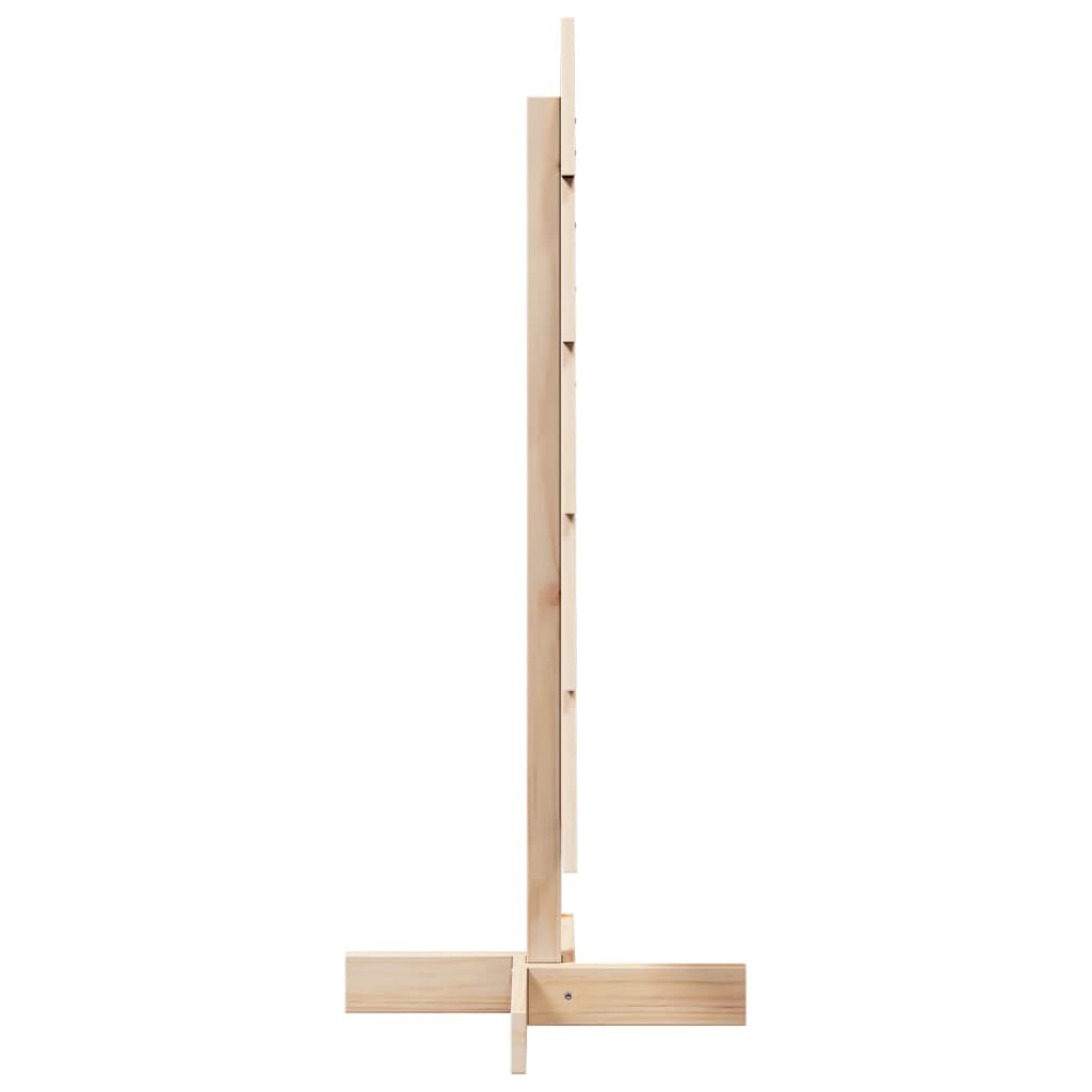 Christmas tree wood for decoration 100 cm solid pine wood