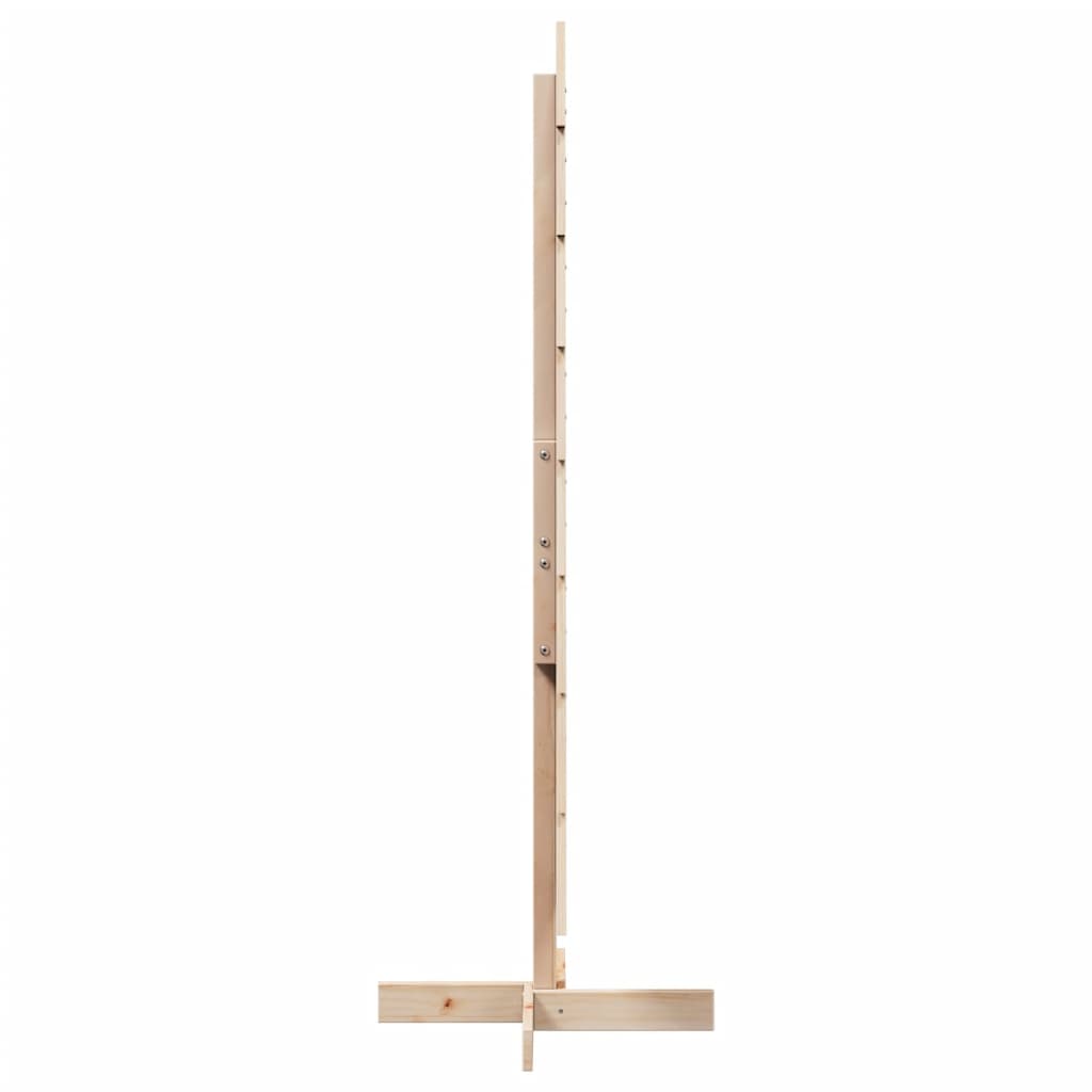 Christmas tree wood for decoration 150 cm solid pine