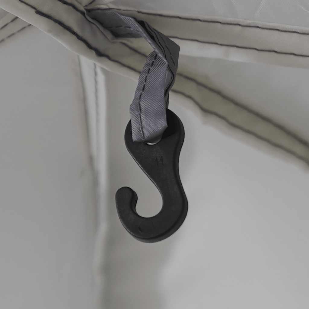Party Tent Gray Waterproof