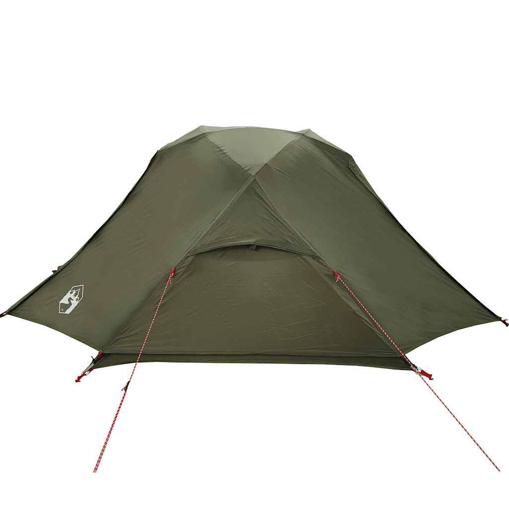 Fishing Tent 3 Persons Olive Green Waterproof
