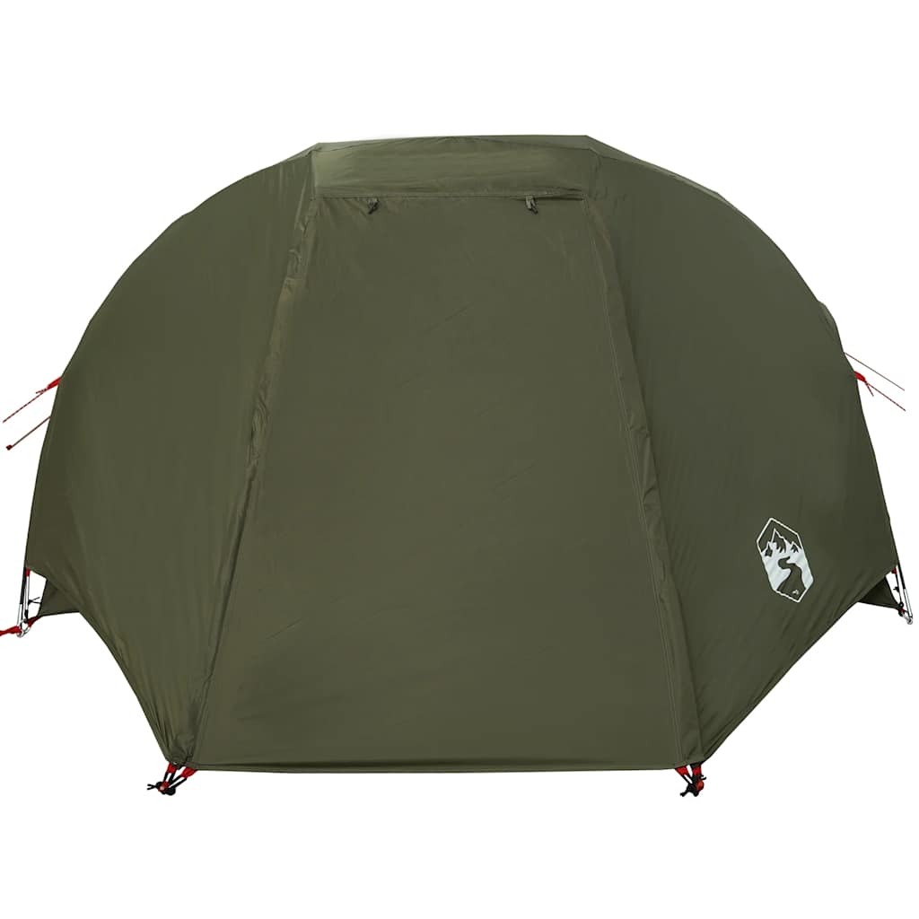 Fishing Tent 5 Persons Olive Green Waterproof
