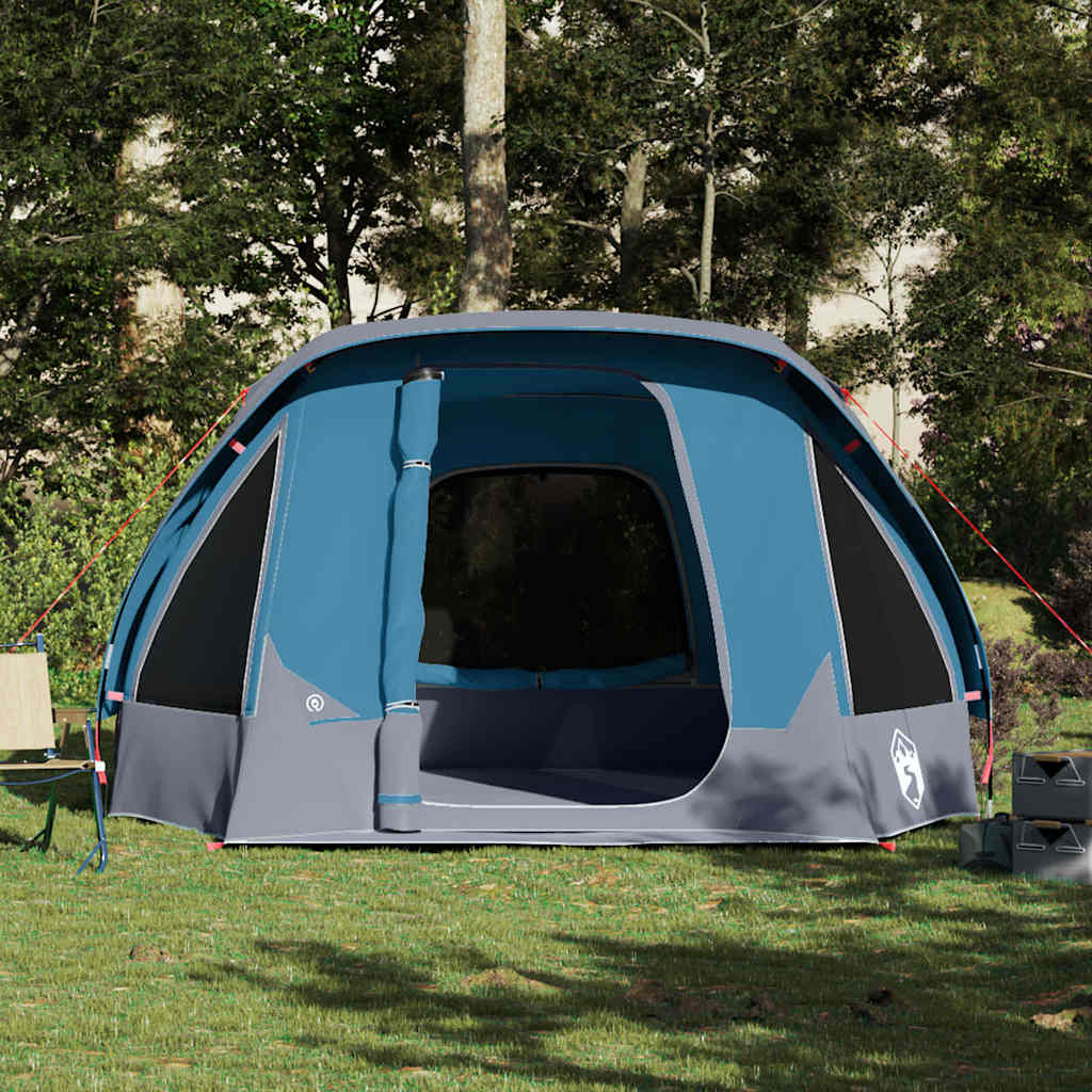 Family Tent for 6 Persons Blue Waterproof