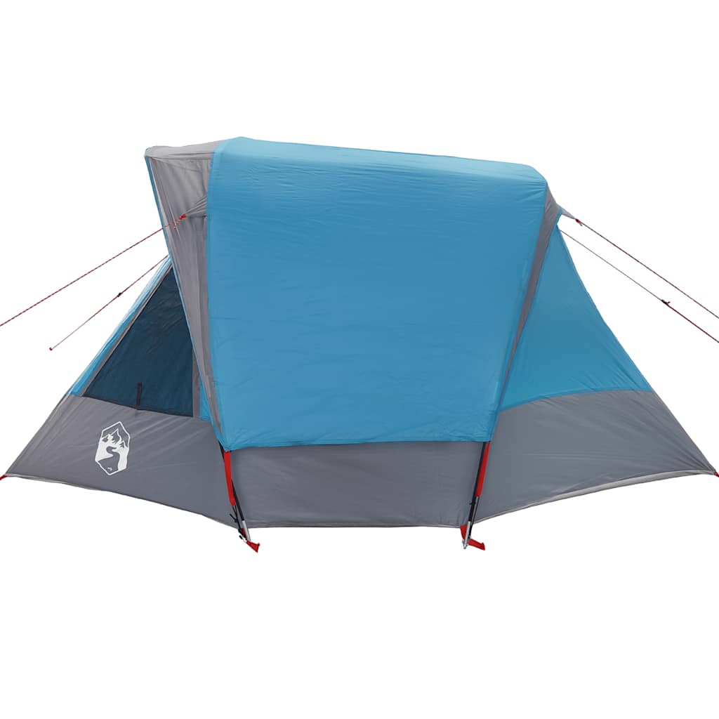 Family Tent for 6 Persons Blue Waterproof