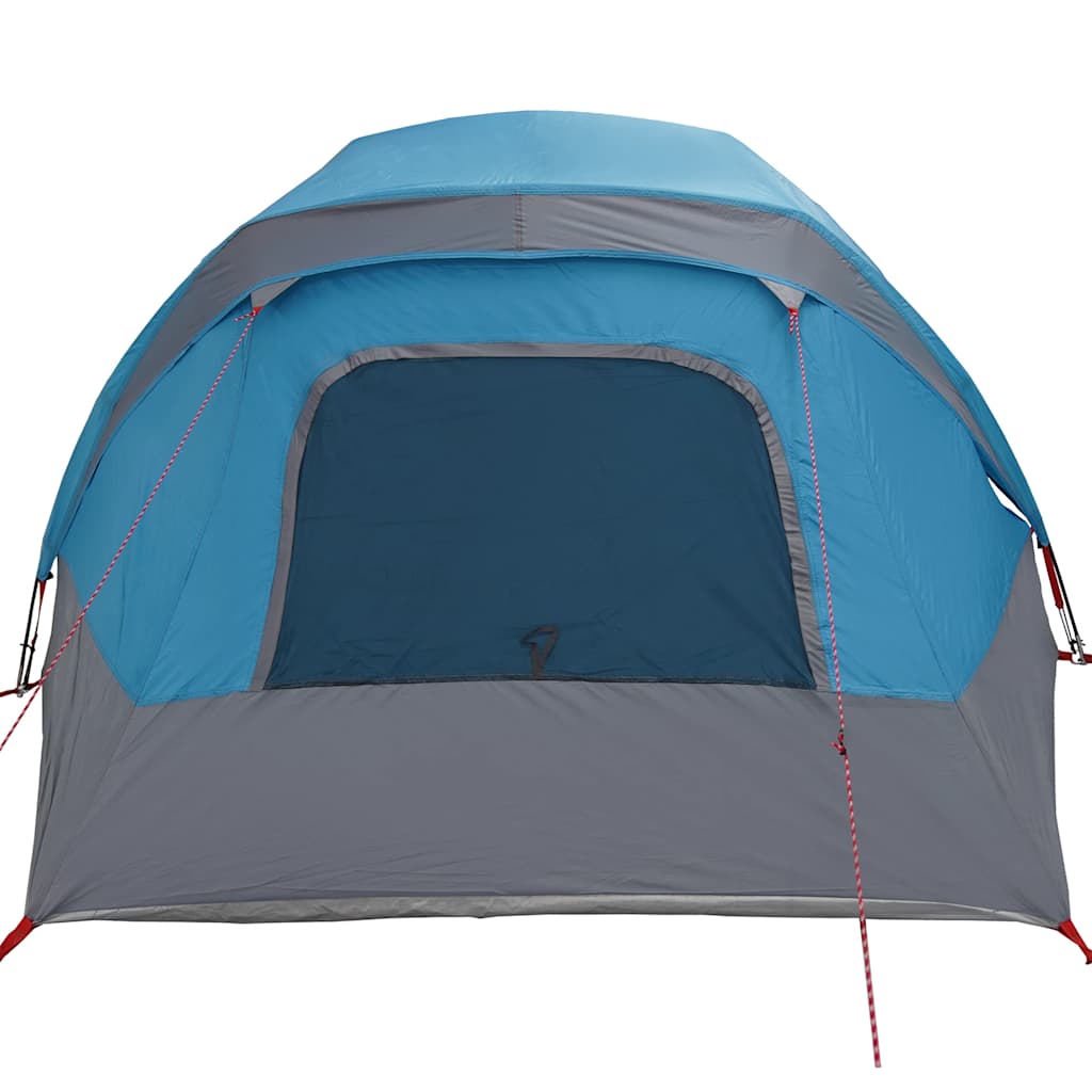 Family Tent for 6 Persons Blue Waterproof