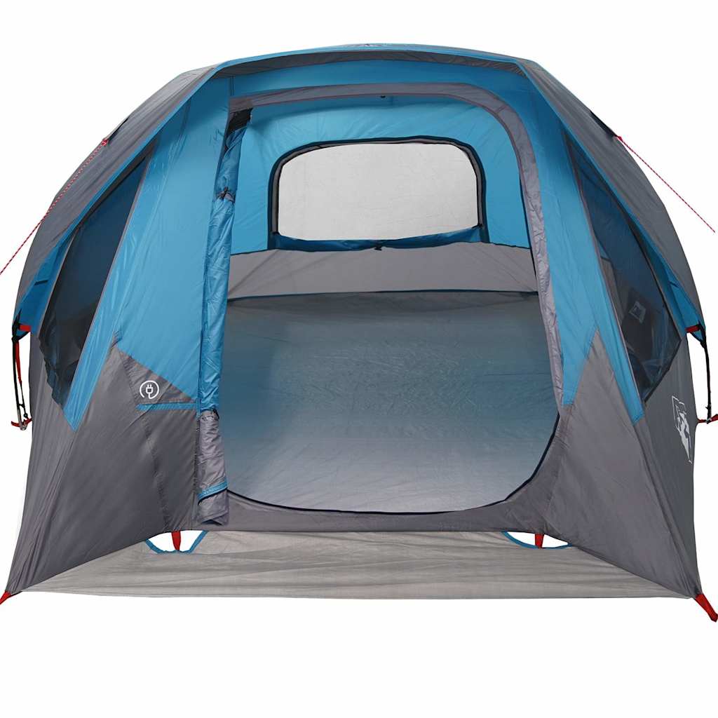 Family Tent for 6 Persons Blue Waterproof