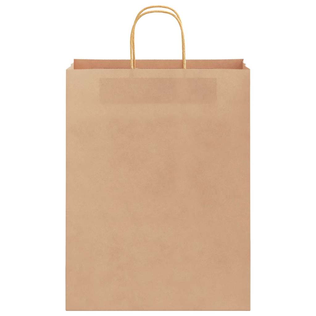 Paper carrier bags 250 pcs. with handles Brown 32x12x42 cm