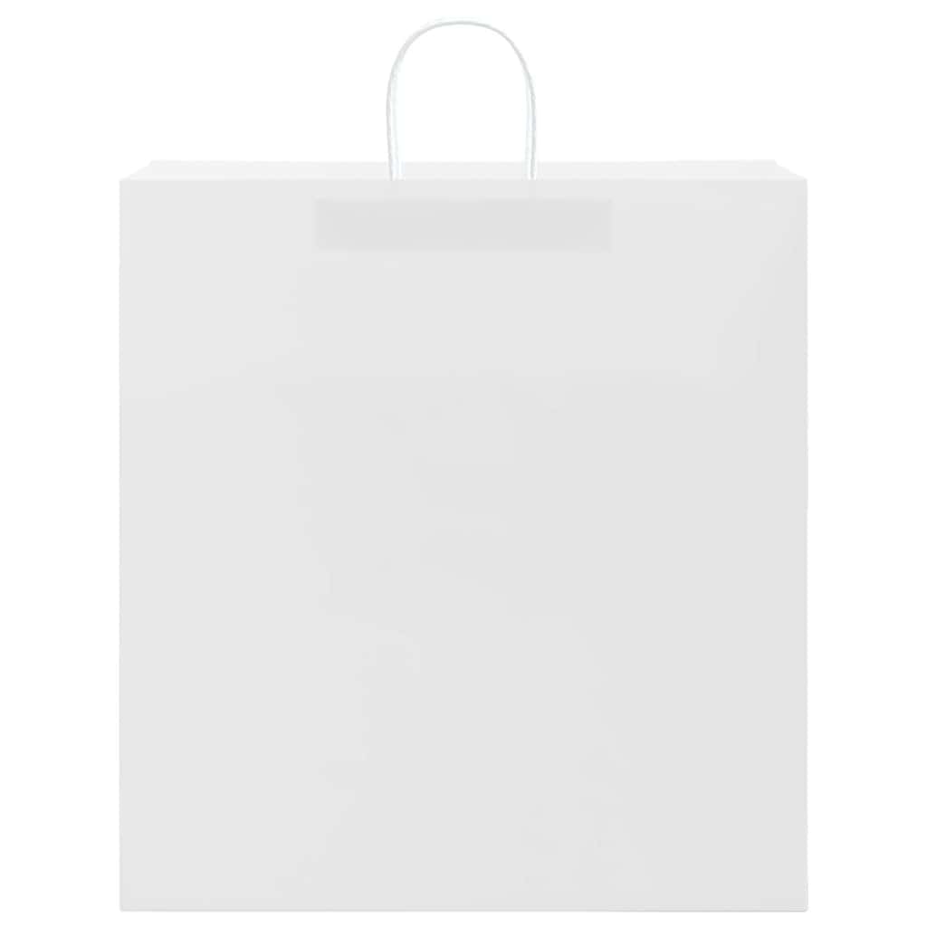 Paper carrier bags 250 pcs. with handles White 45x17x48 cm