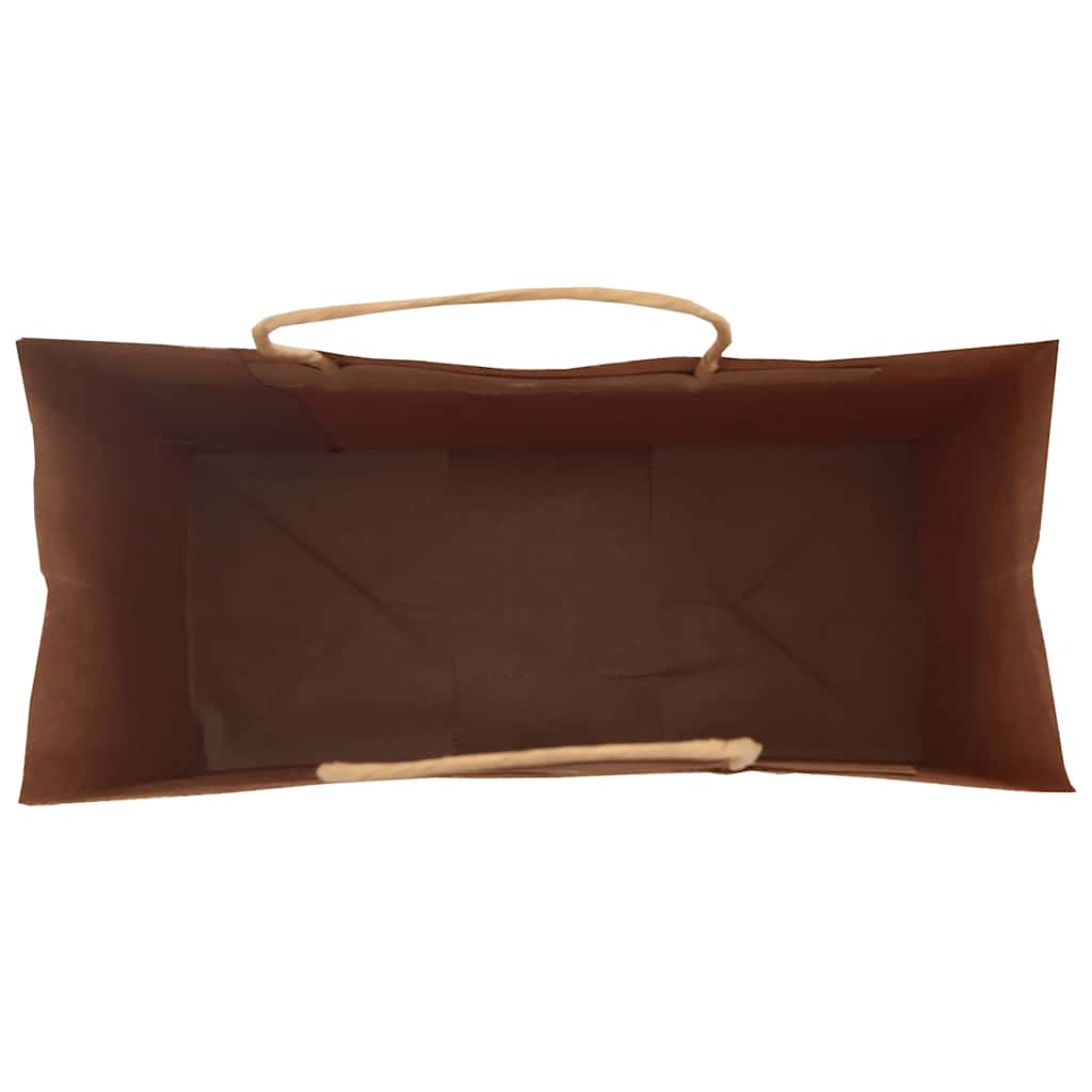 Papiertragetaschen 250 Stk. mit Henkeln Schwarz 26x12x35 cm