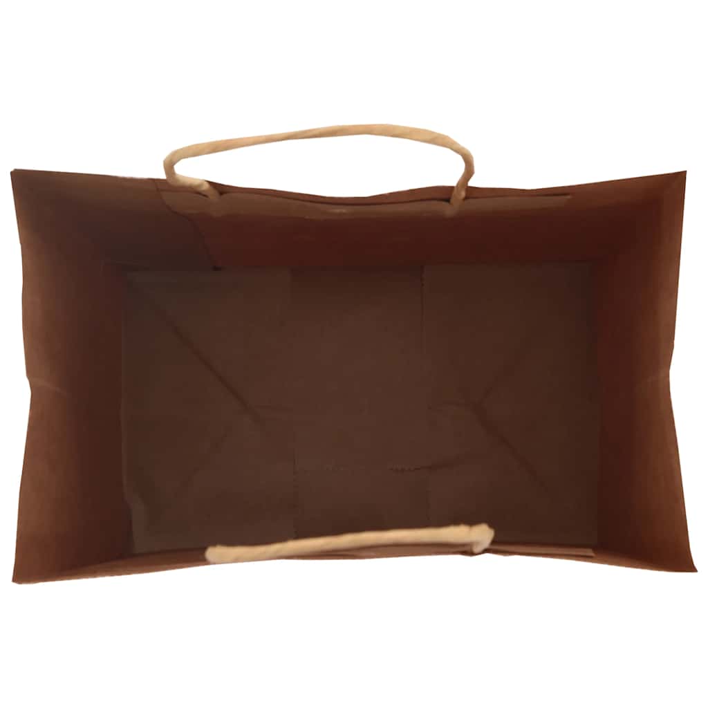 Papiertragetaschen 250 Stk. mit Henkeln Schwarz 26x17x25 cm