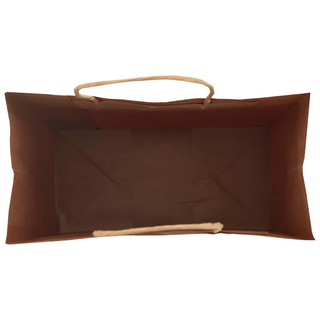 Paper carrier bags 250 pcs. with handles blue 32x17x44 cm