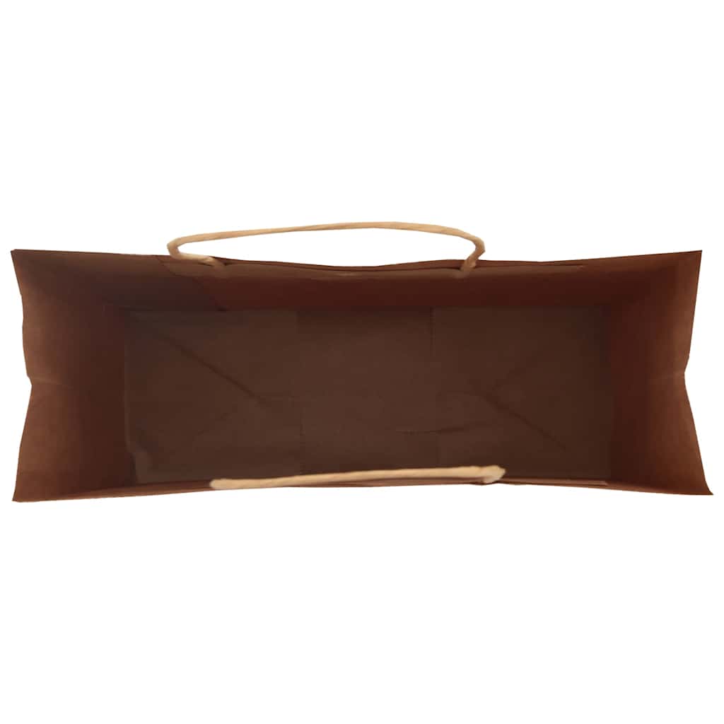 Paper carrier bags 250 pcs. with handles Green 45x17x48 cm