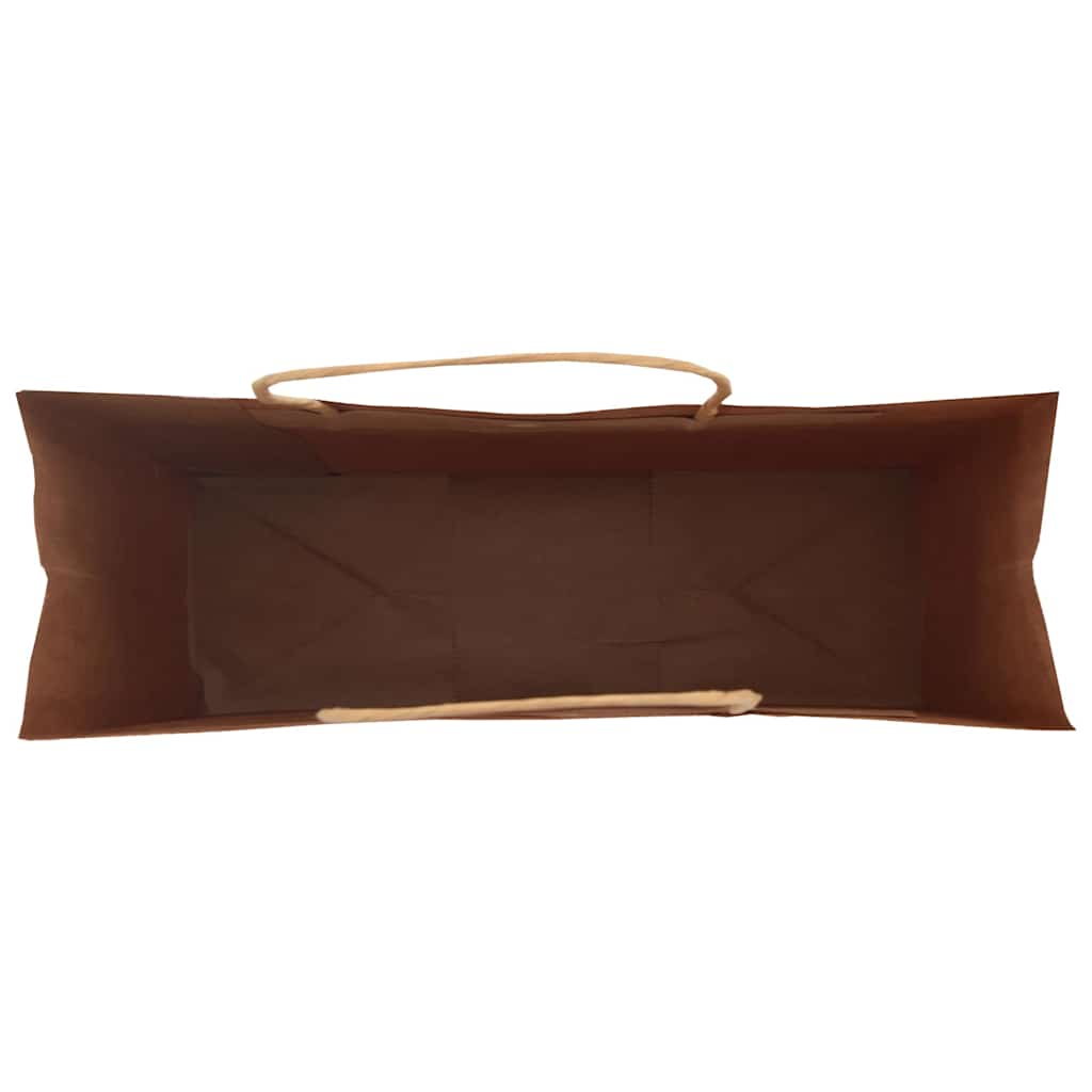 Papiertragetaschen 250 Stk. mit Henkeln Rot 32x12x42 cm