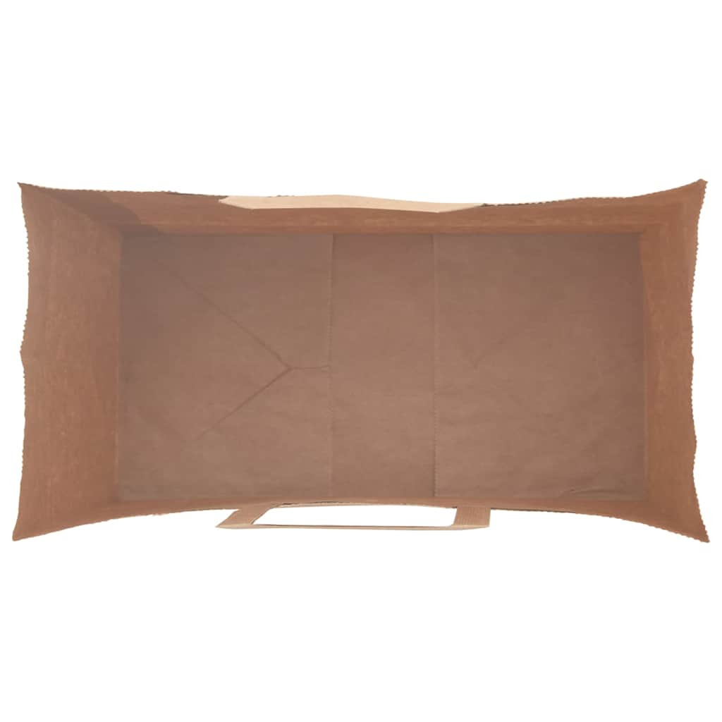 Papiertragetaschen 250 Stk. mit Henkeln Braun 21x11x31 cm