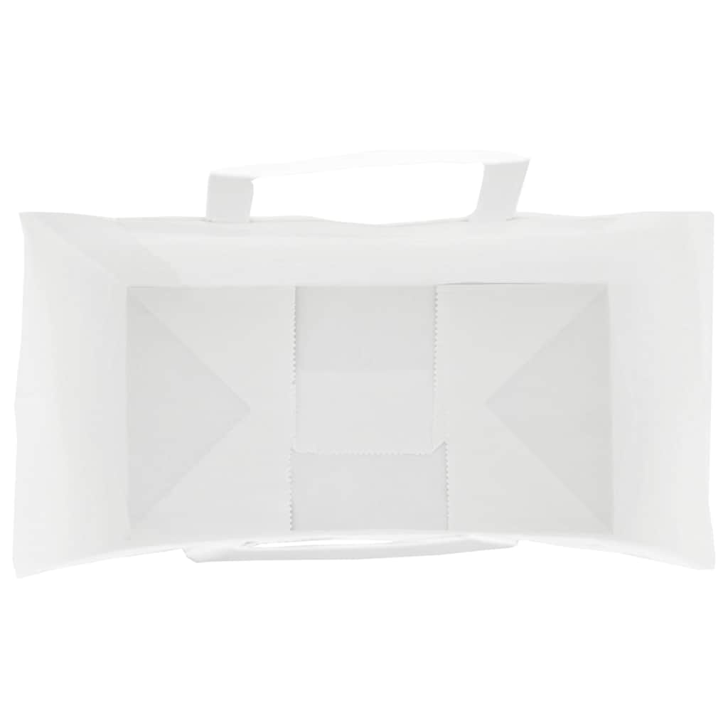 Paper carrier bags 250 pcs. with handles White 32x17x44 cm