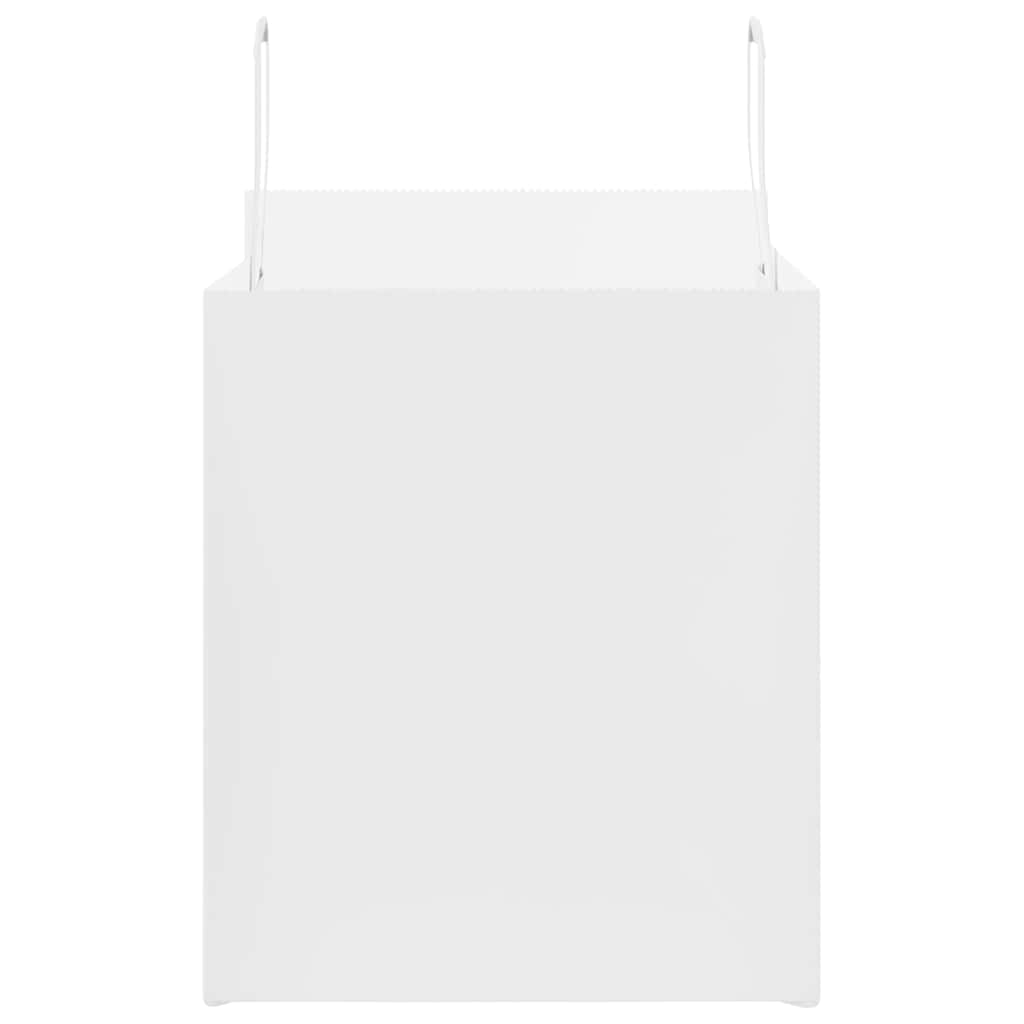 Paper carrier bags 250 pcs. with handles White 32x22x24 cm