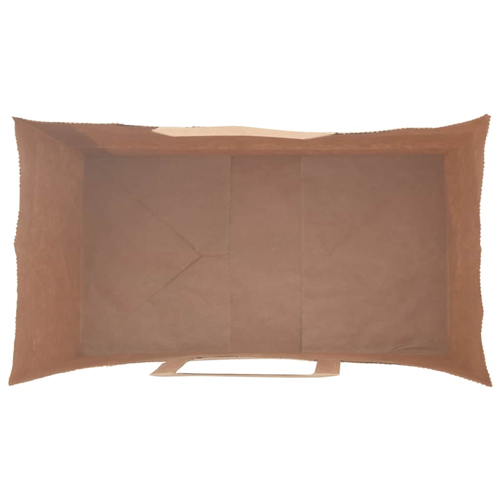 Papiertragetaschen 50 Stk. mit Henkeln Schwarz 15x8x21 cm