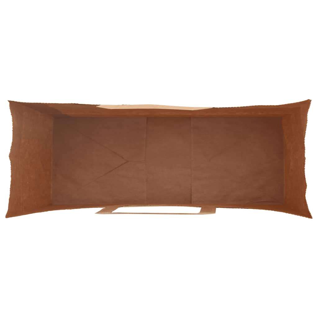 Papiertragetaschen 50 Stk. mit Henkeln Schwarz 32x12x42 cm