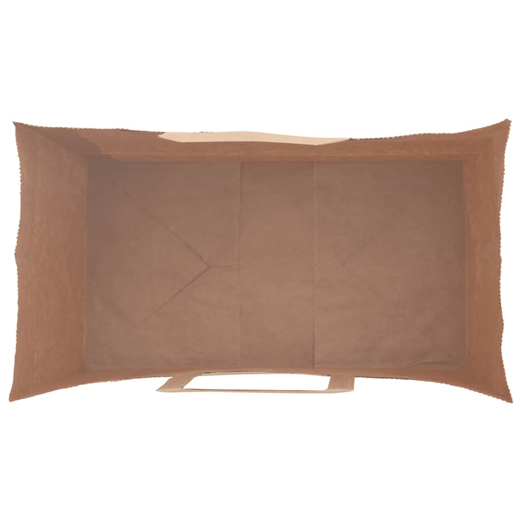 Paper carrier bags 250 pcs. with handles Black 15x8x21 cm