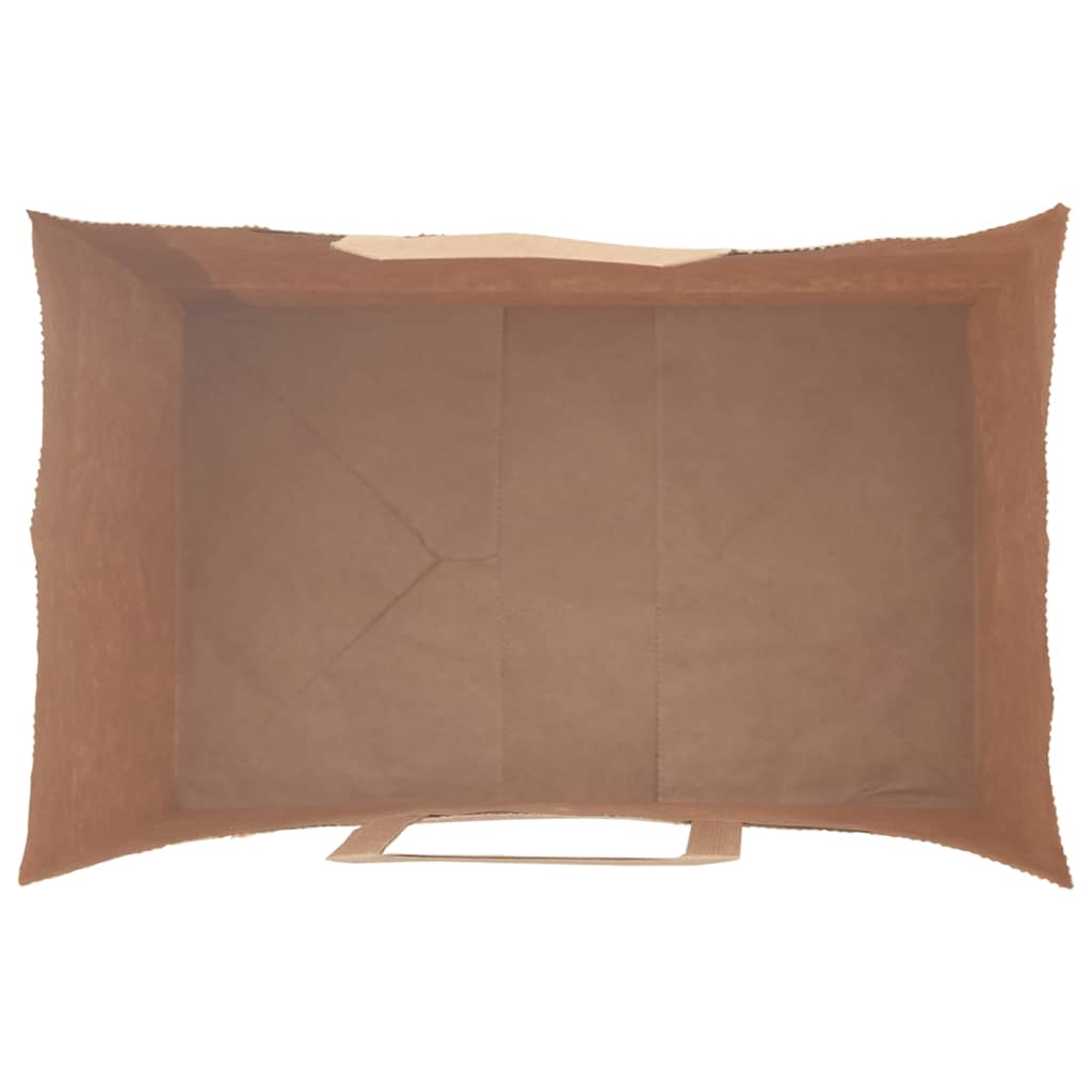 Papiertragetaschen 250 Stk. mit Henkeln Schwarz 26x17x25 cm