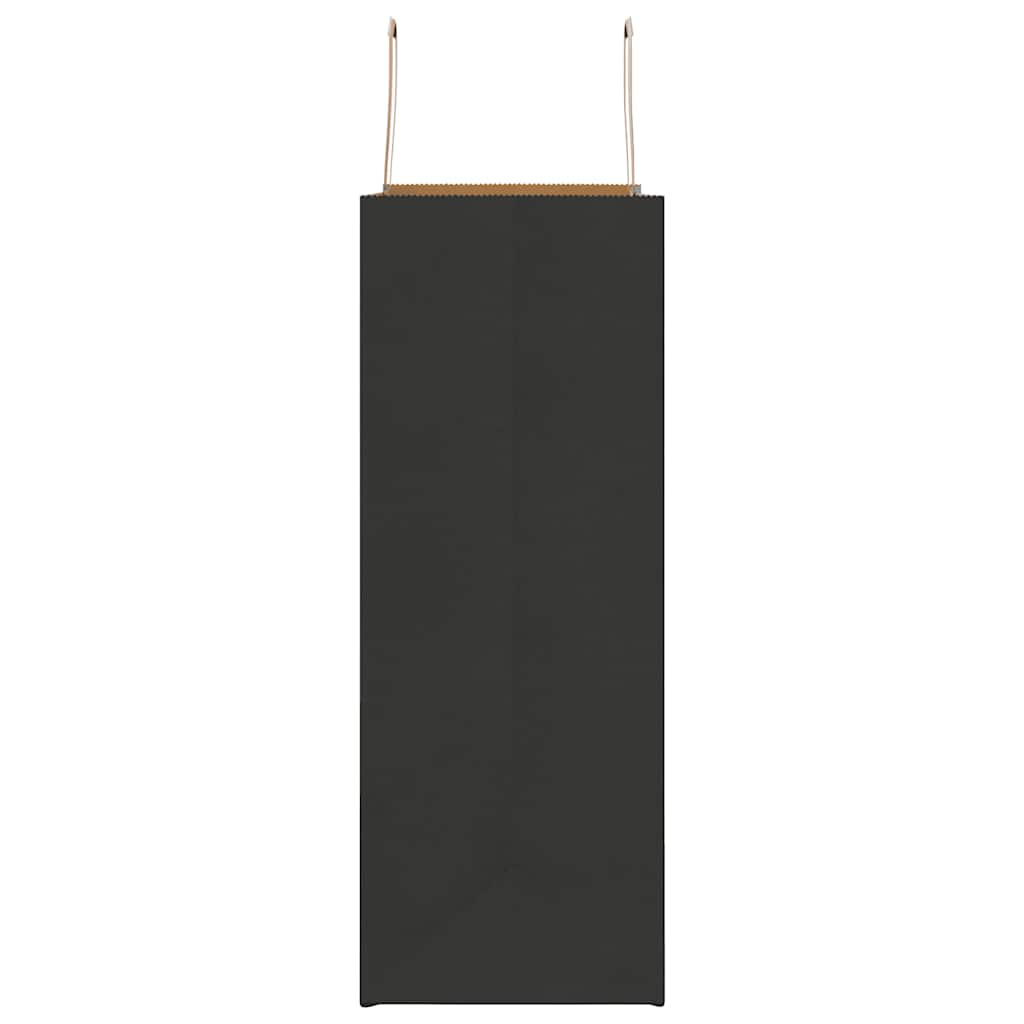 Paper carrier bags 250 pcs. with handles Black 32x17x44 cm